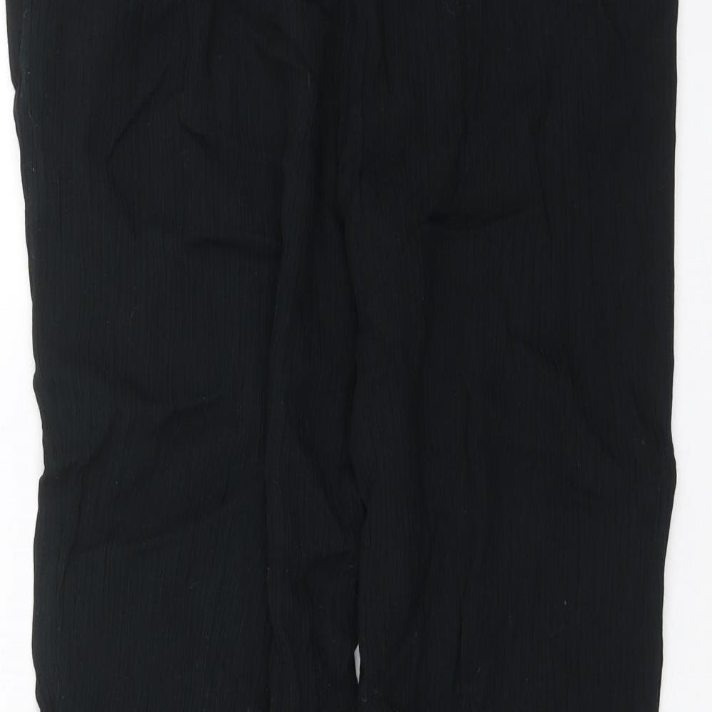 Marks and Spencer Womens Black   Trousers  Size 14 L26 in