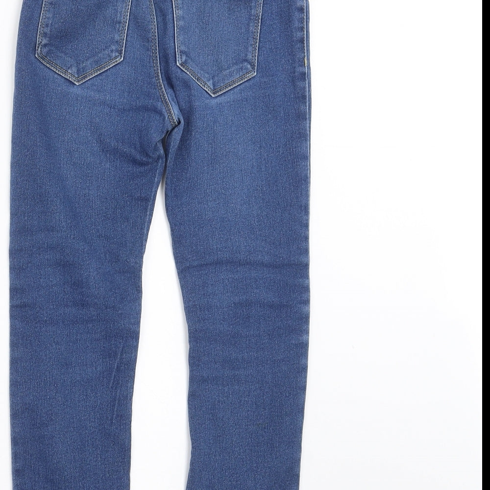 Primark Girls Blue  Denim Jegging Jeans Size 6-7 Years