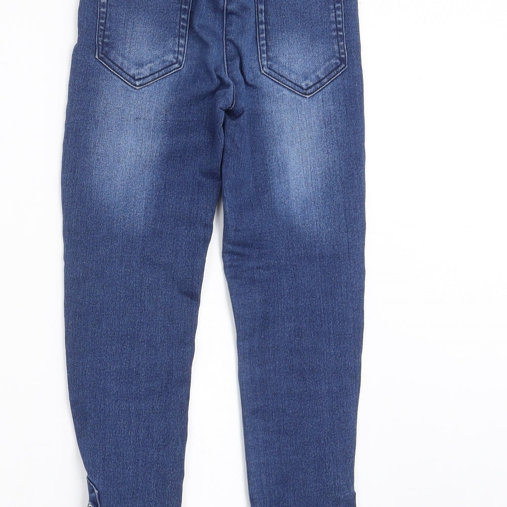 Matalan Girls Blue  Denim Skinny Jeans Size 7 Years
