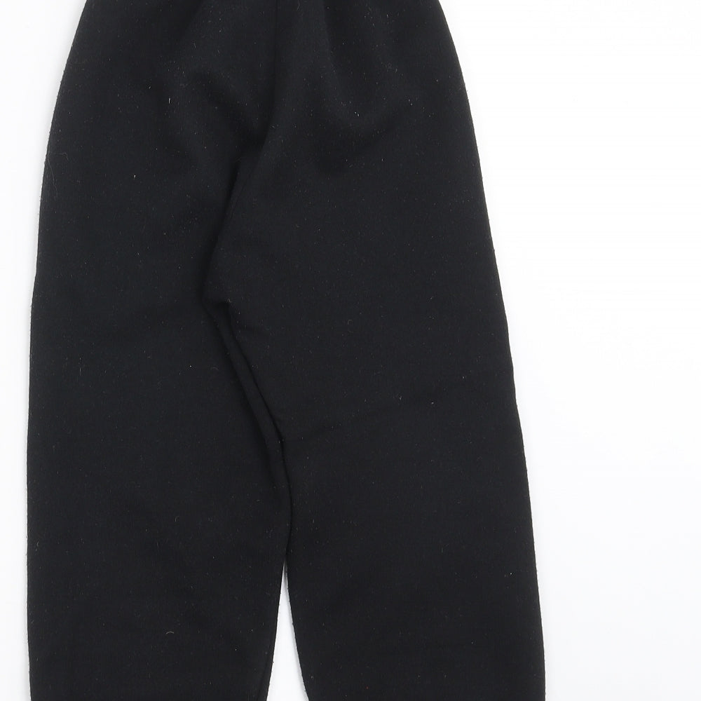 Converse Girls Black   Jogger Trousers Size 5-6 Years