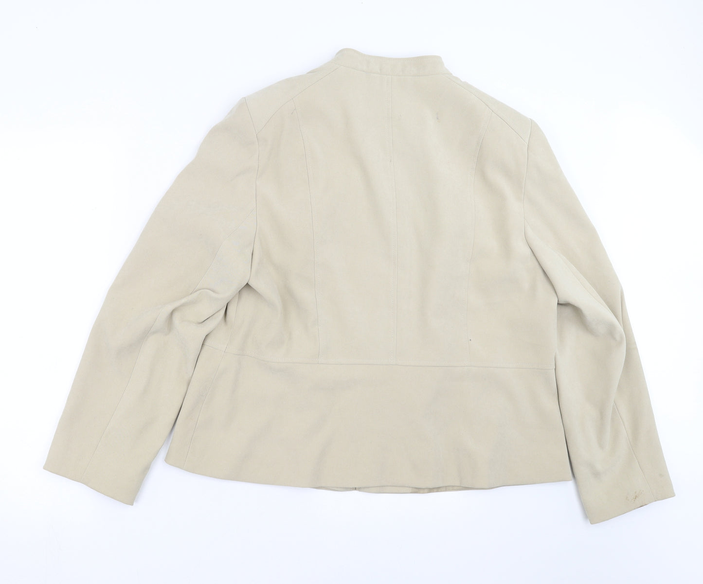 EWM Womens Beige   Jacket  Size 18