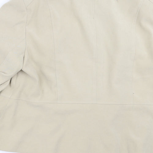 EWM Womens Beige   Jacket  Size 18