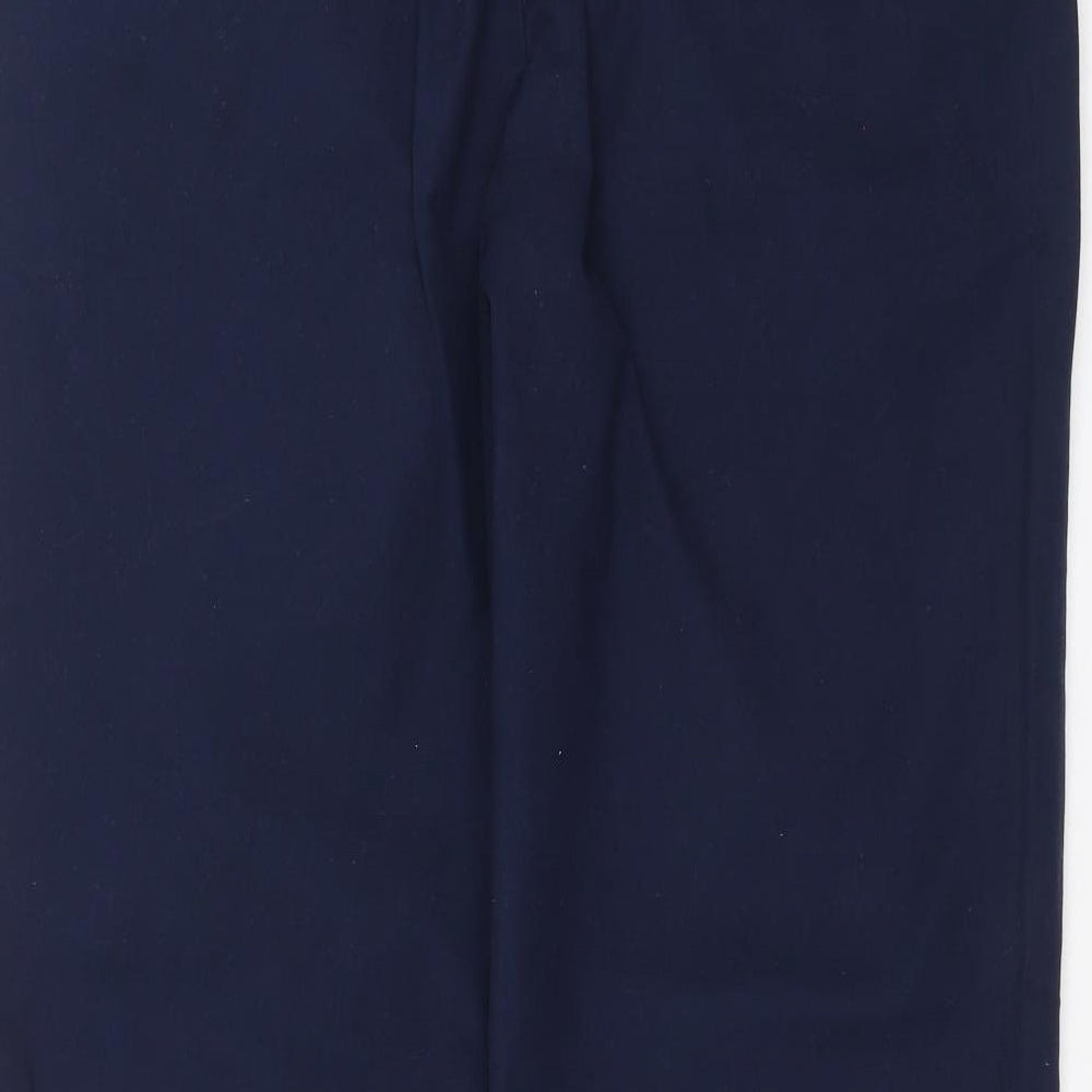 Marks and Spencer Mens Blue   Chino Trousers Size 40 in L29 in