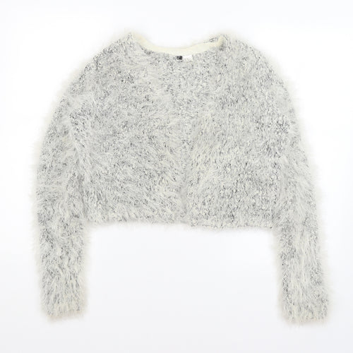 H&M Womens White   Cardigan Jumper Size XS
