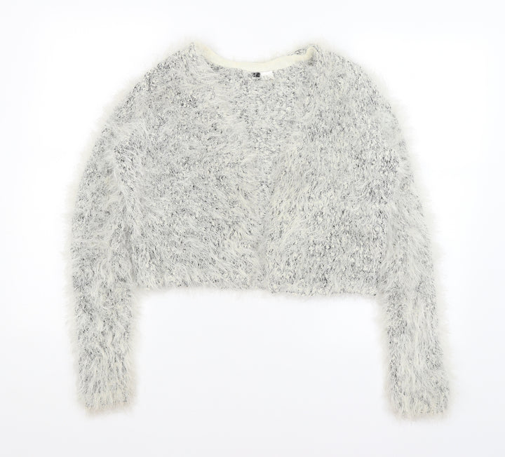 H&M Womens White   Cardigan Jumper Size XS