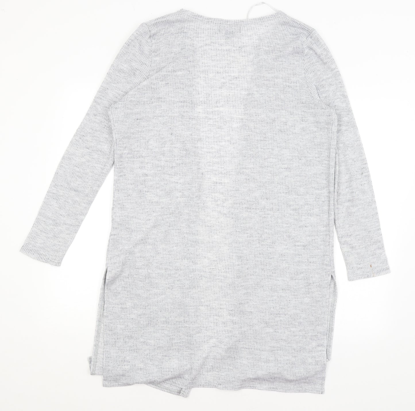 Primark Womens Grey   Cardigan Jumper Size M