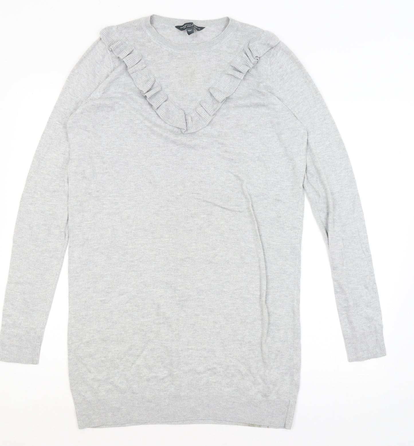 Dorothy Perkins Womens Grey   Pullover Jumper Size 10