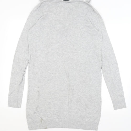 Dorothy Perkins Womens Grey   Pullover Jumper Size 10