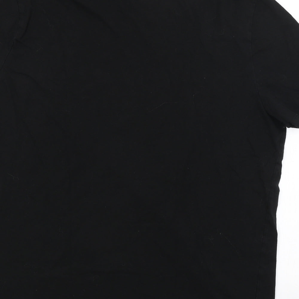 F&F Mens Black    T-Shirt Size XL