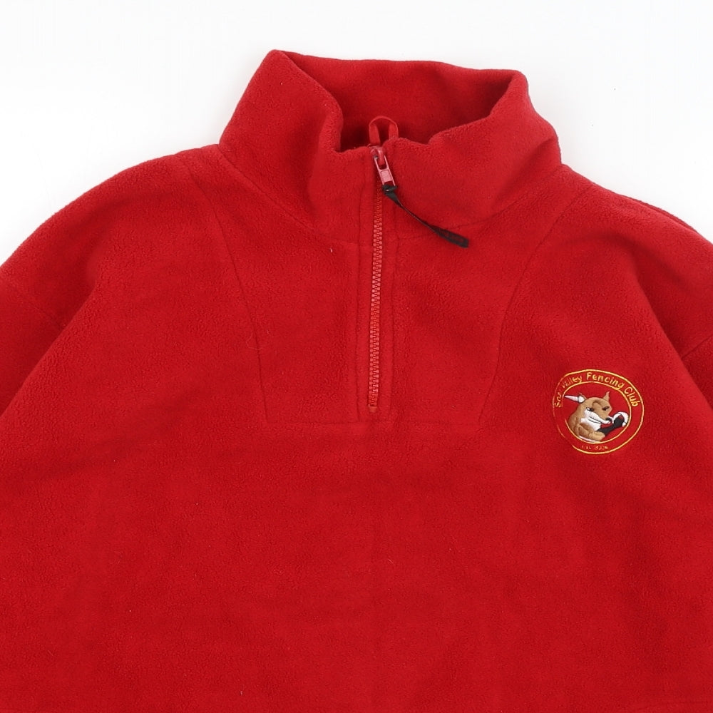 Result Womens Red   Pullover Jumper Size XL  - Soar Valley Fencing Club