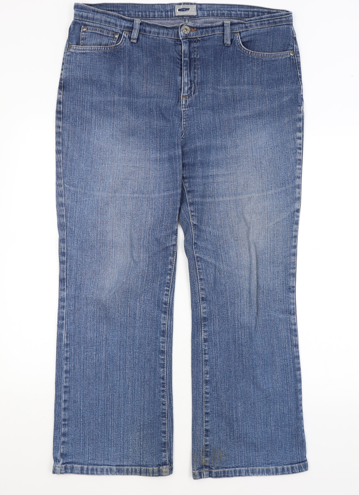 Per Una Womens Blue   Straight Jeans Size 16 L28 in