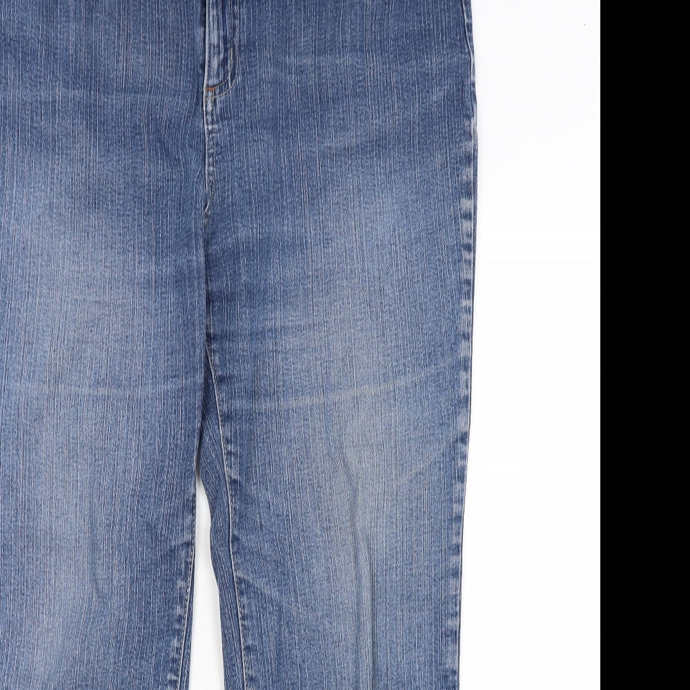 Per Una Womens Blue   Straight Jeans Size 16 L28 in