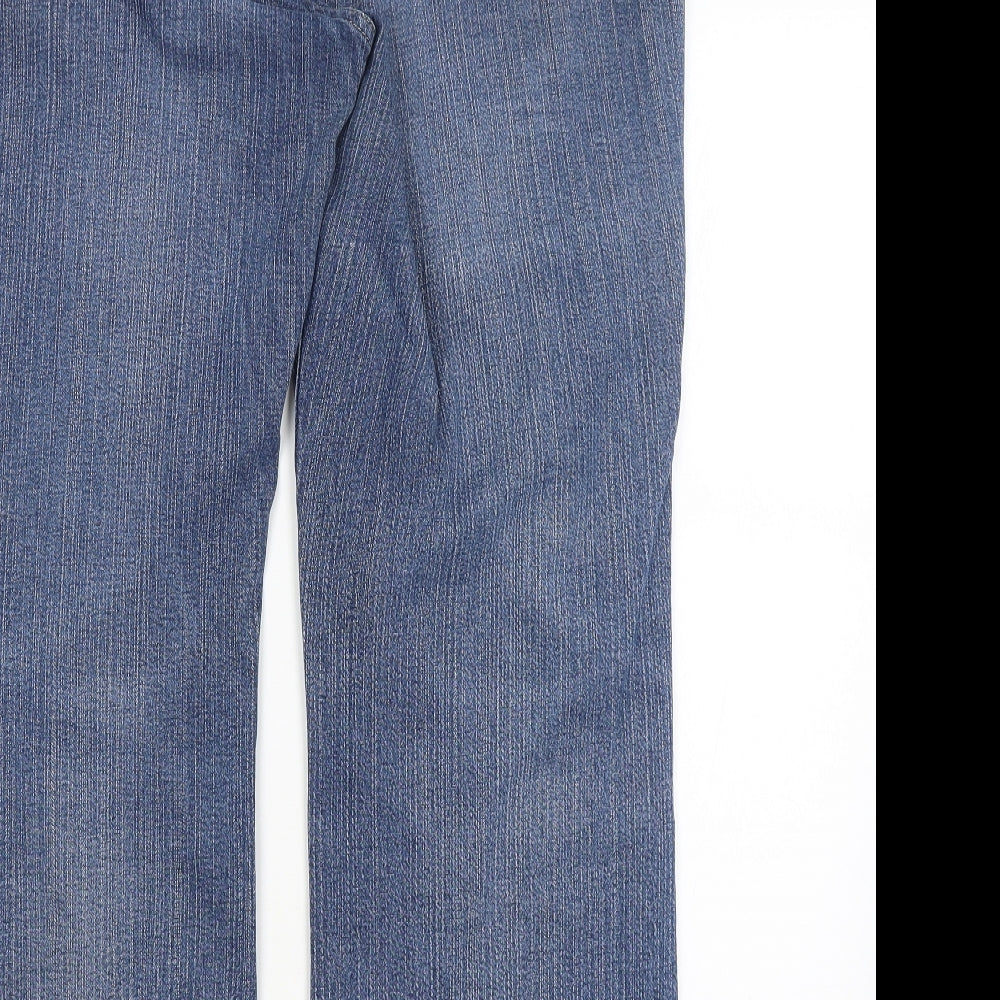 Per Una Womens Blue   Straight Jeans Size 16 L28 in