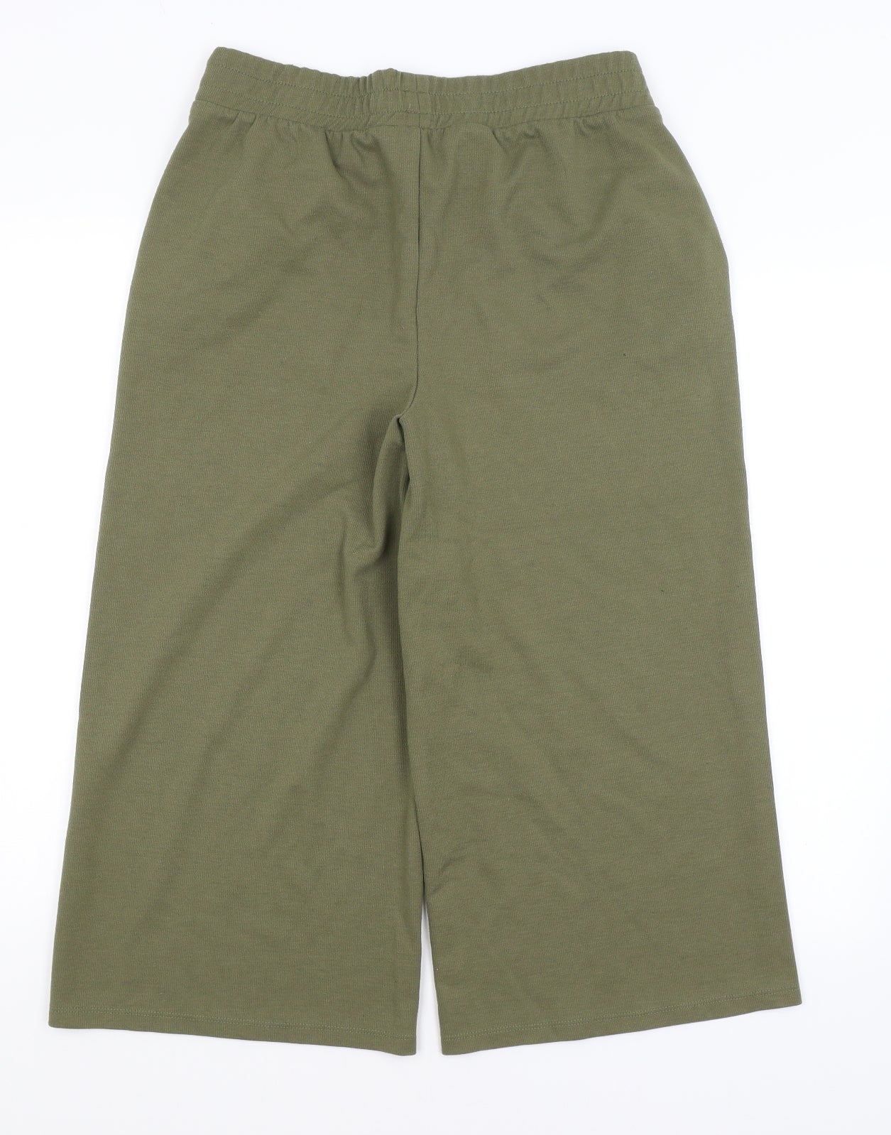 Primark Womens Green   Cropped Trousers Size S L20.5 in