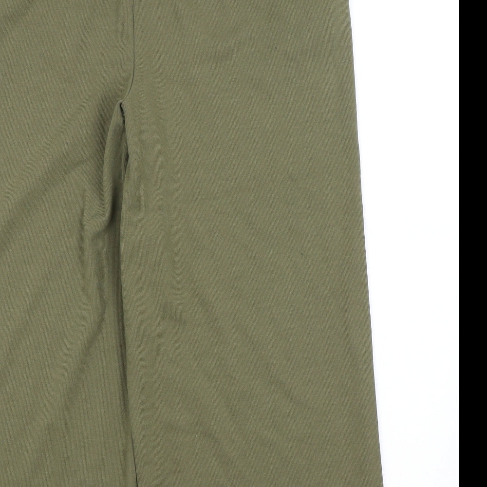 Primark Womens Green   Cropped Trousers Size S L20.5 in