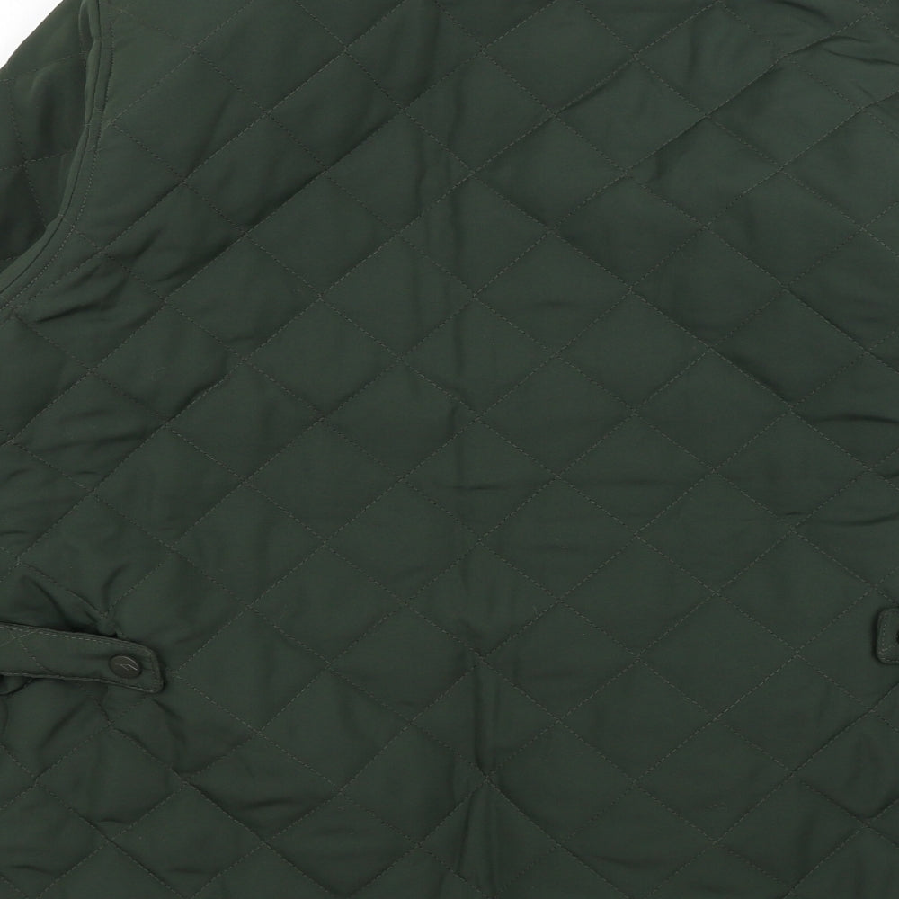 Trespass Mens Green   Quilted Coat Size M