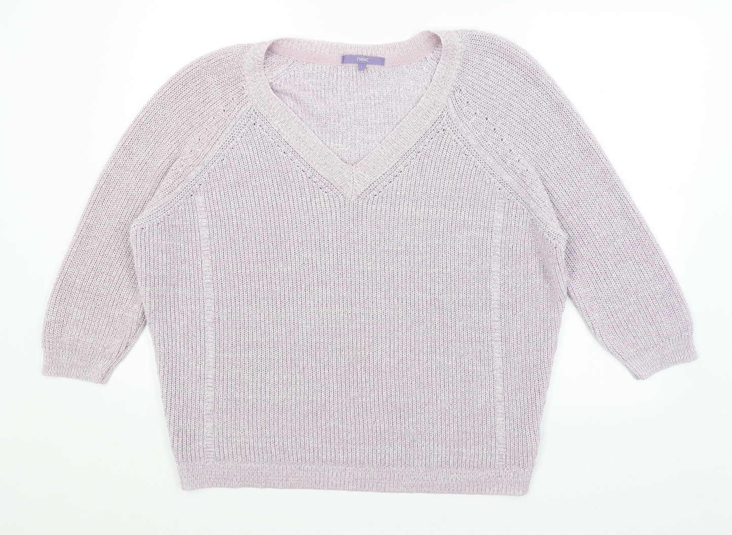 NEXT Womens Purple   Pullover Jumper Size L