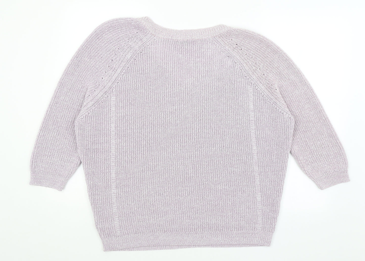 NEXT Womens Purple   Pullover Jumper Size L