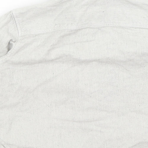 NEXT Boys Grey   Basic Button-Up Size 3 Years
