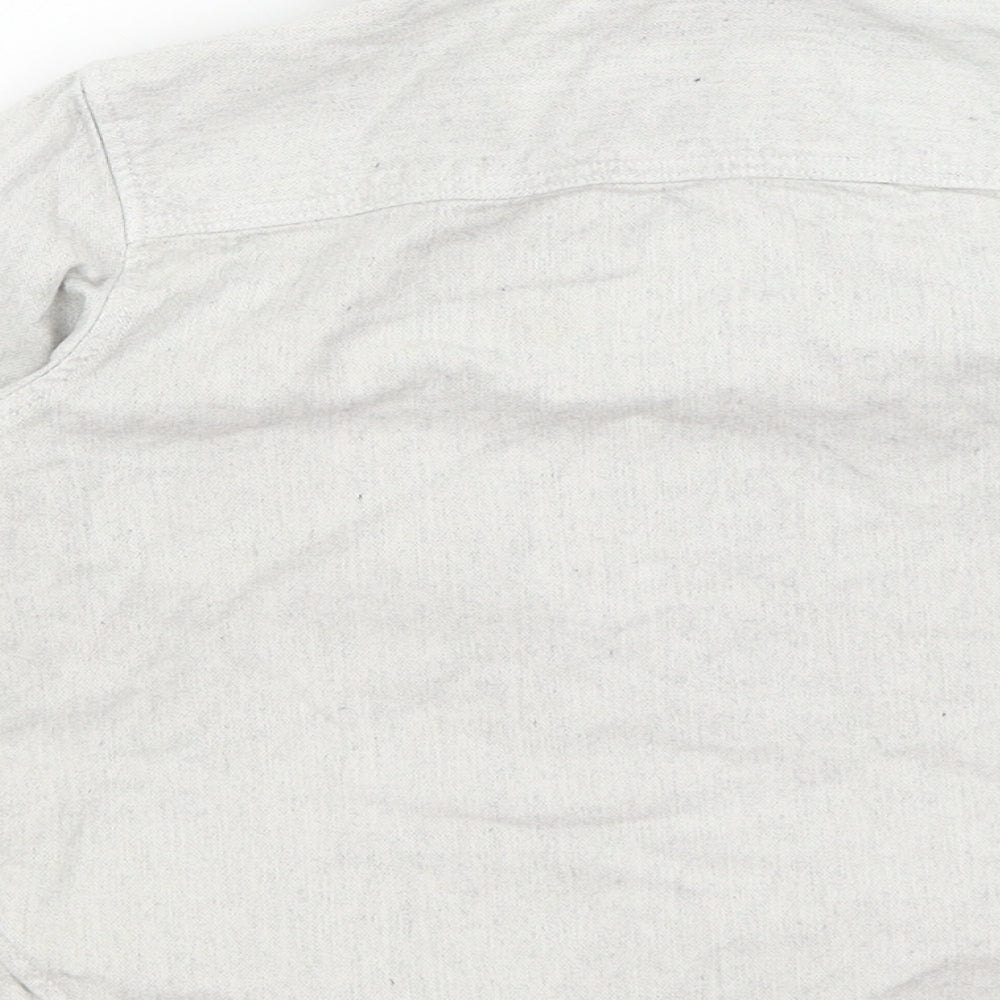 NEXT Boys Grey   Basic Button-Up Size 3 Years
