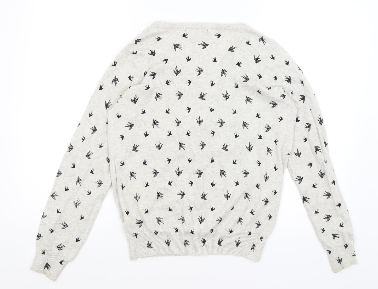 Atmosphere Womens Grey   Cardigan Jumper Size 12  - Swallows