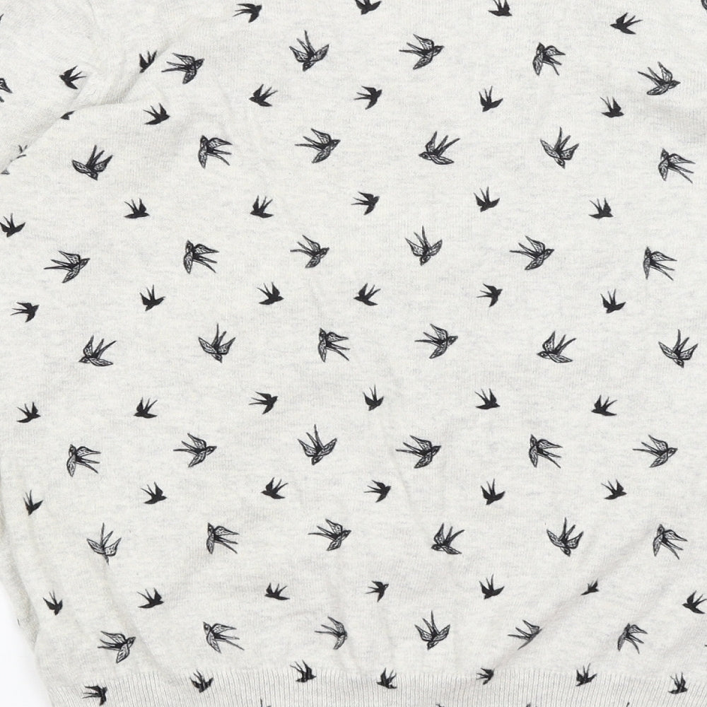 Atmosphere Womens Grey   Cardigan Jumper Size 12  - Swallows