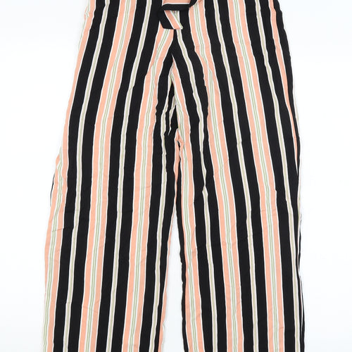 Dorothy Perkins Womens Pink Striped  Trousers  Size 8 L28 in