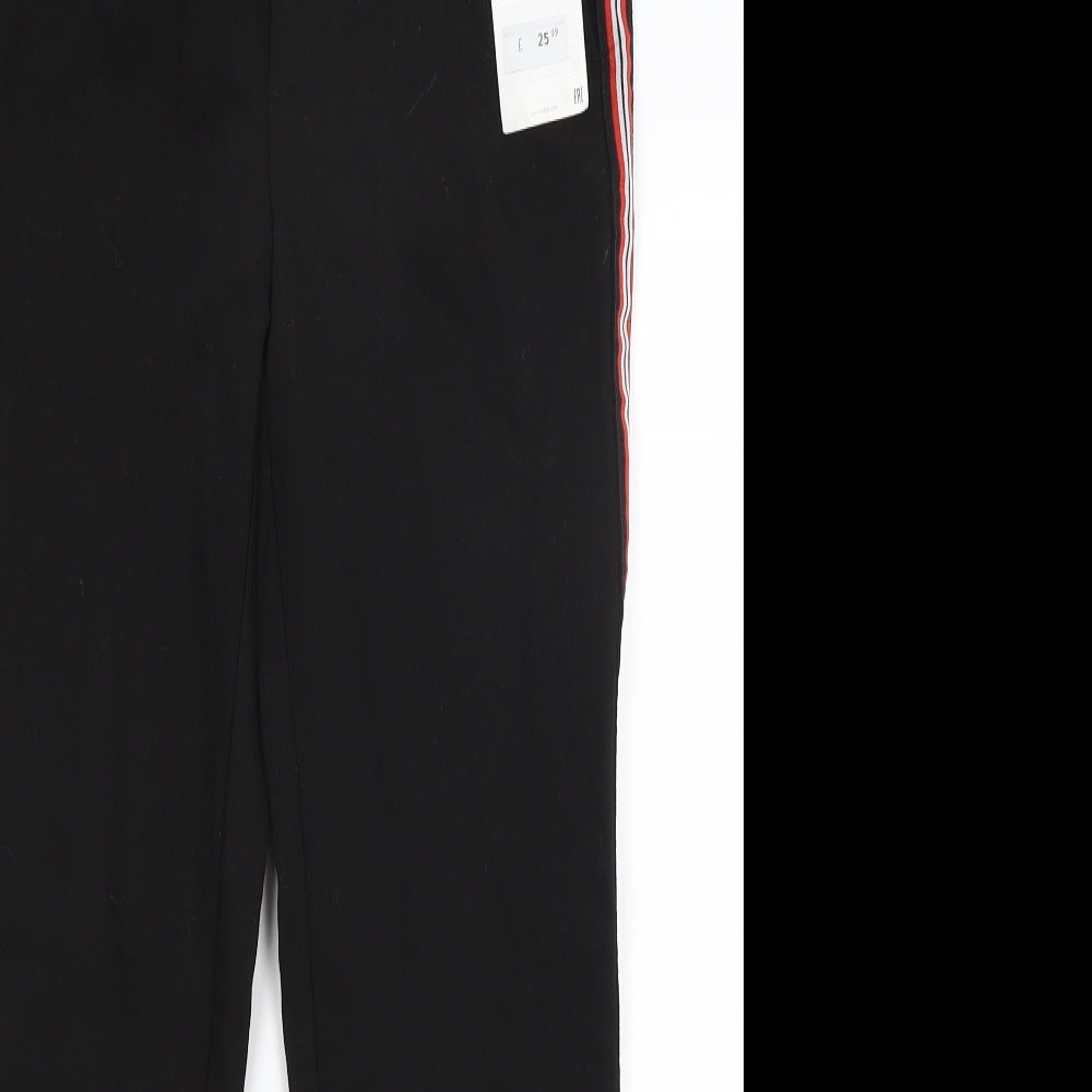 Zara Womens Black   Trousers  Size M L25 in
