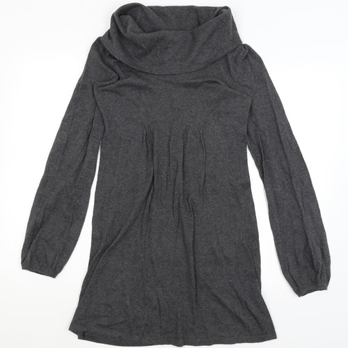 Preworn Womens Grey   T-Shirt Dress  Size S