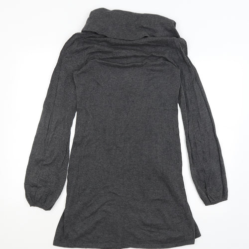 Preworn Womens Grey   T-Shirt Dress  Size S
