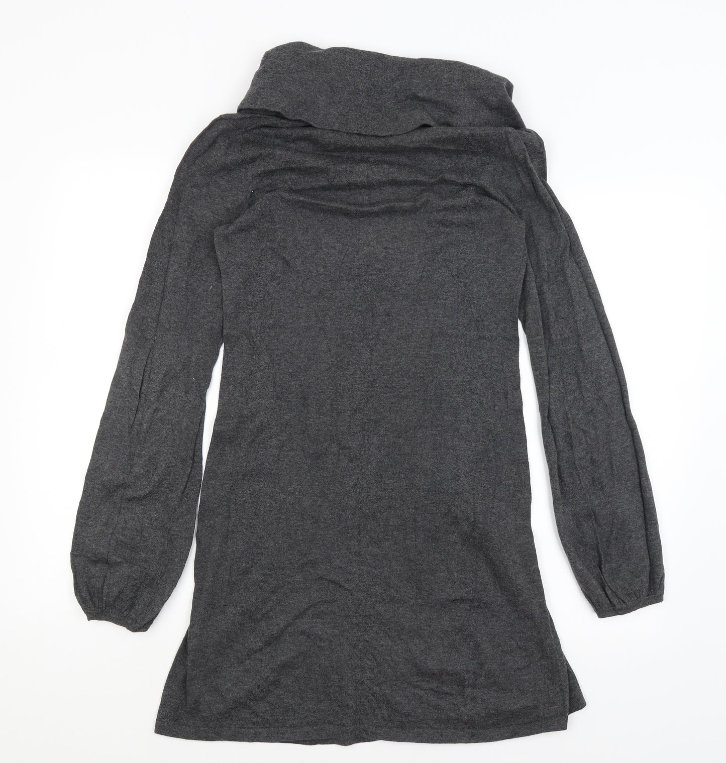 Preworn Womens Grey   T-Shirt Dress  Size S