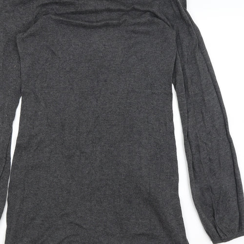 Preworn Womens Grey   T-Shirt Dress  Size S
