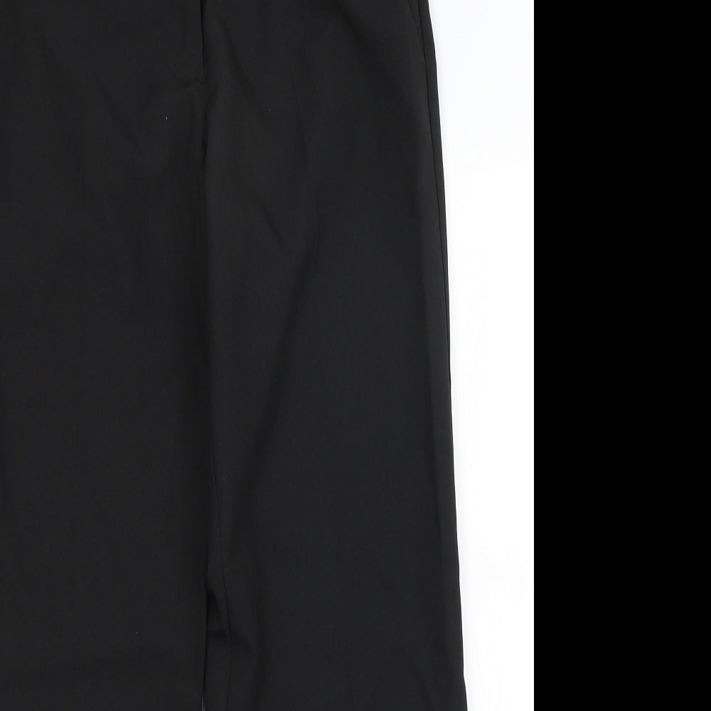 Corporate Wear Womens Black   Trousers  Size 8 L27 in