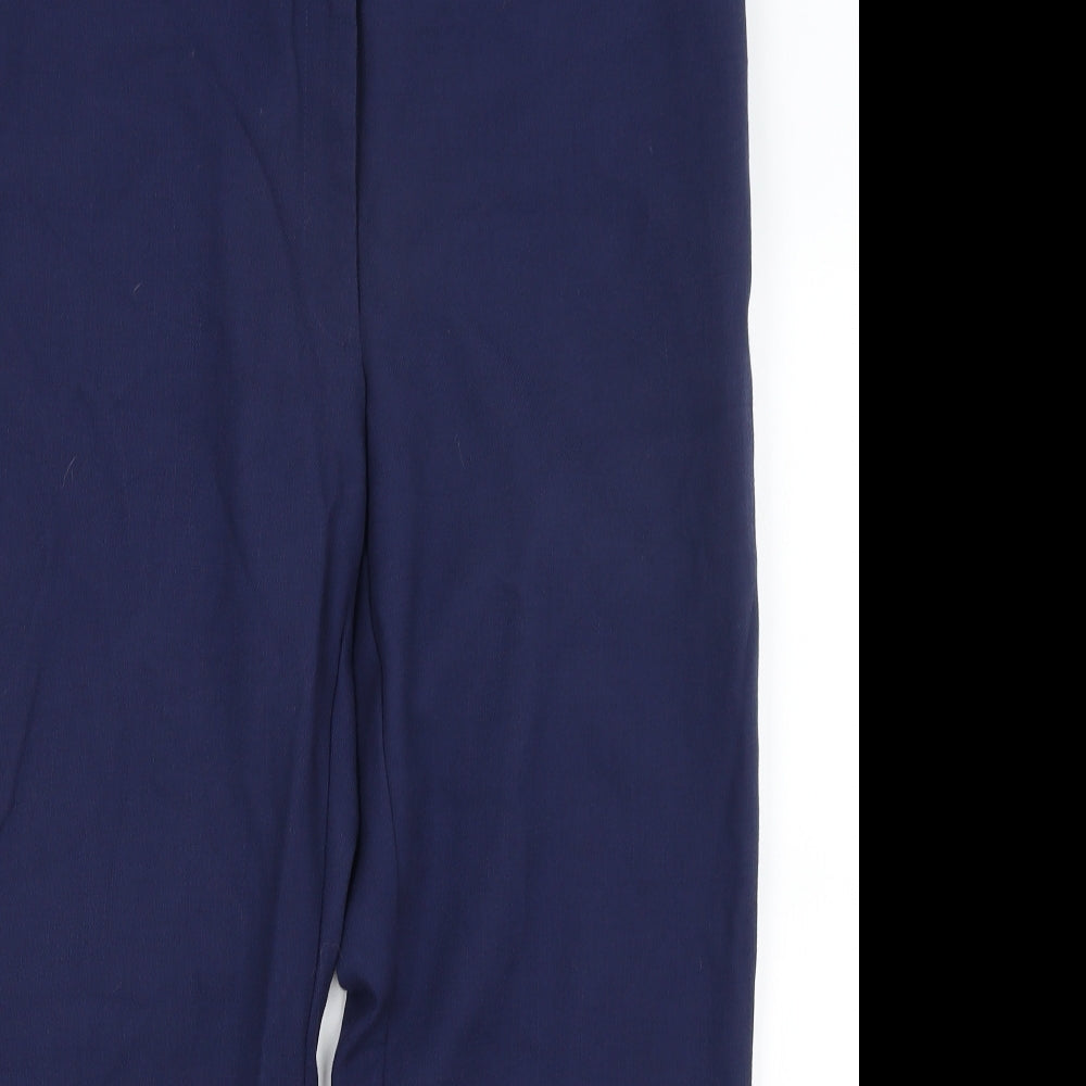Per Una Womens Blue   Trousers  Size 16 L25 in
