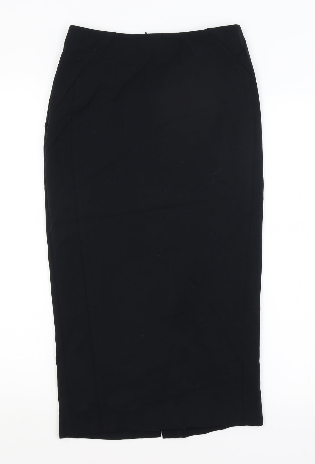 M&S Womens Black   Straight & Pencil Skirt Size 8