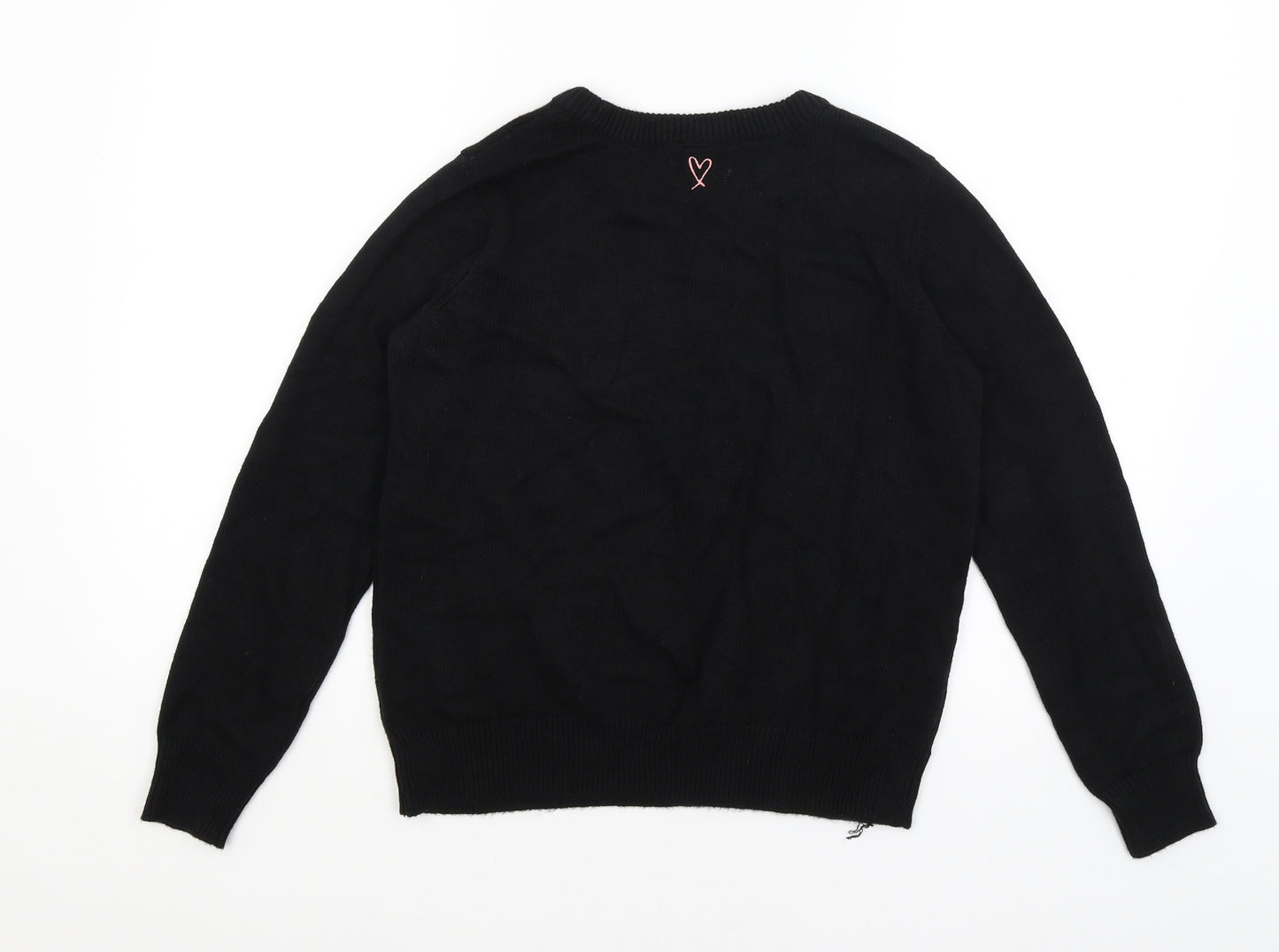 Victoria's Secret Womens Black   Pullover Jumper Size M  - Tease