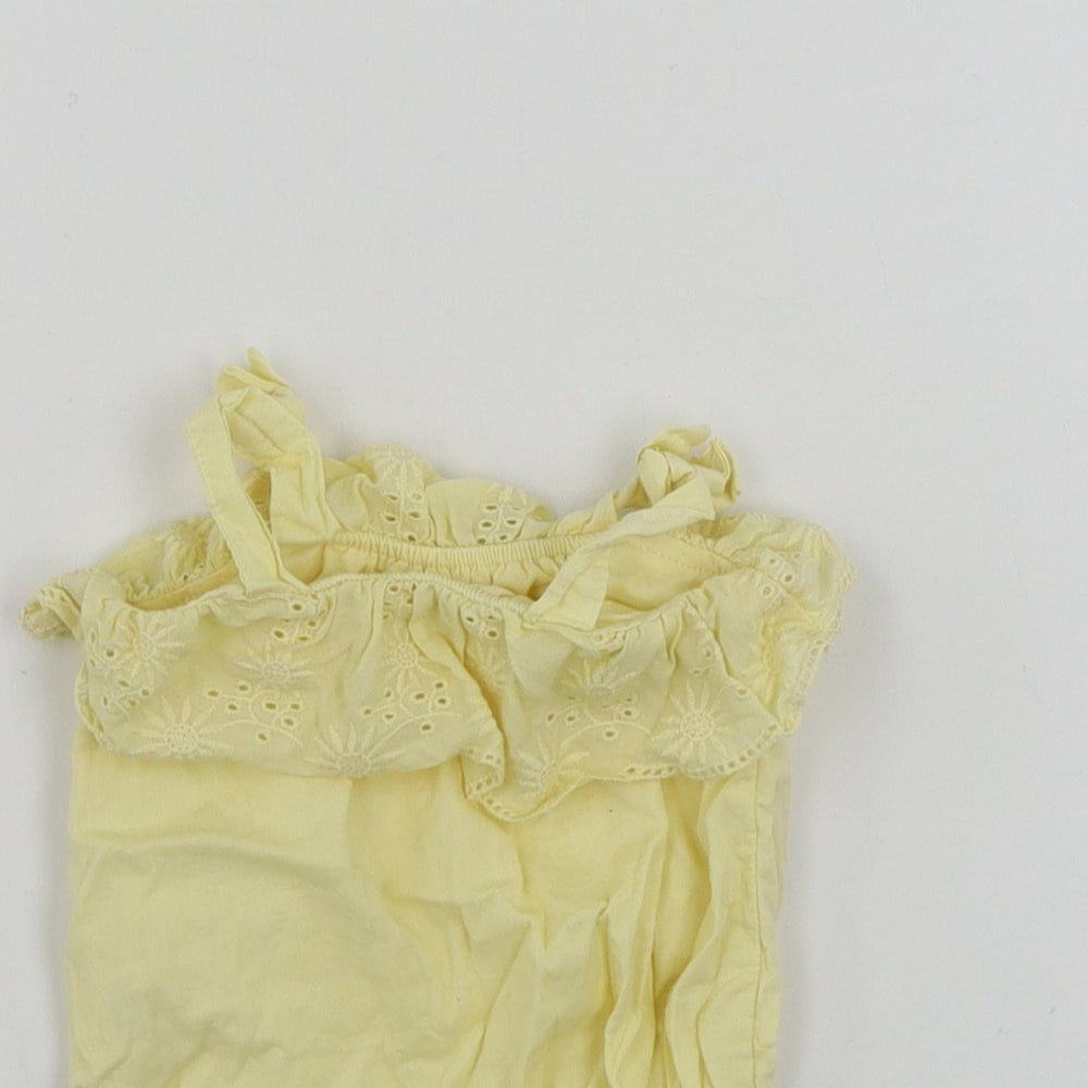 Matalan  Girls Yellow   Babygrow One-Piece Size Newborn