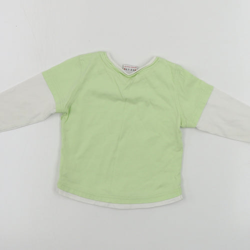 NEXT  Girls Green   Basic T-Shirt Size 12-18 Months