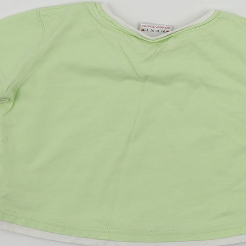 NEXT  Girls Green   Basic T-Shirt Size 12-18 Months