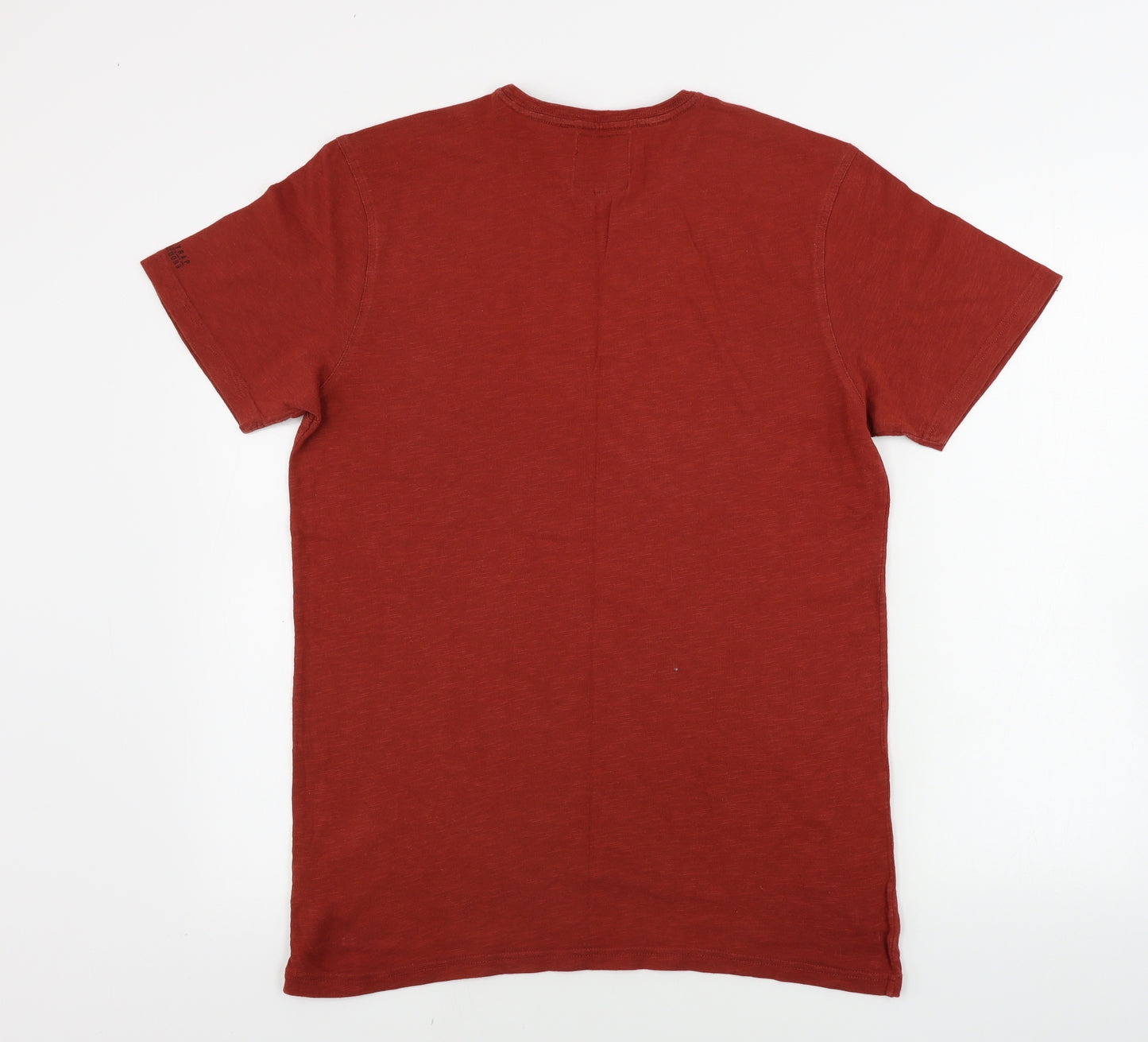 Firetrap  Mens Orange    T-Shirt Size L