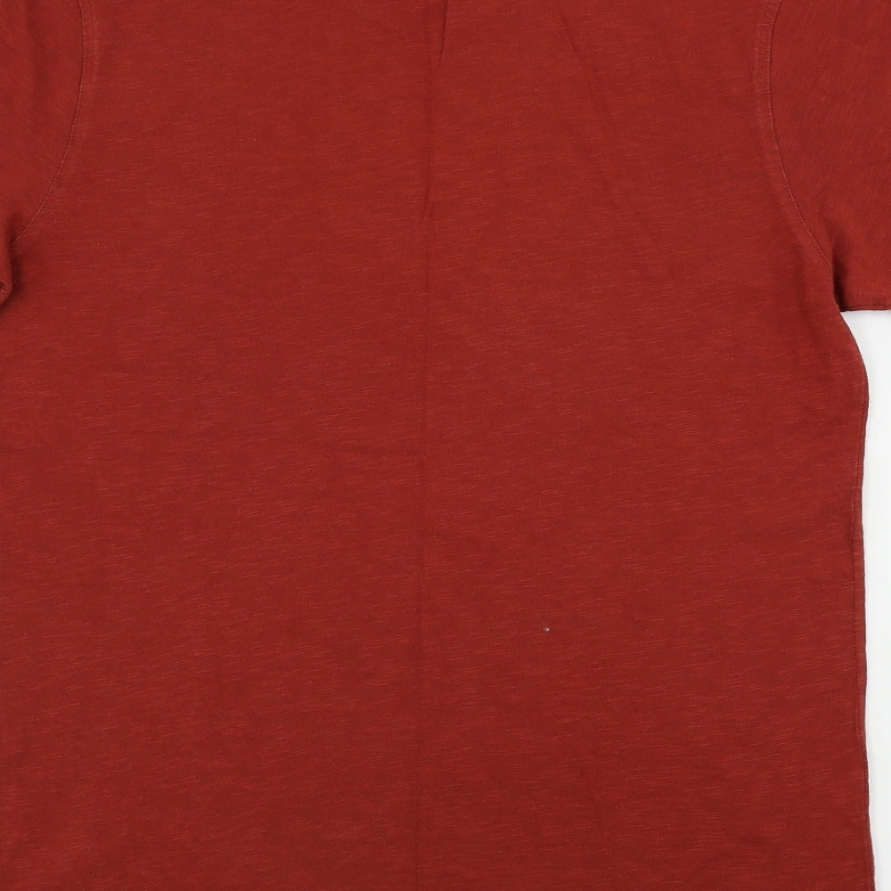 Firetrap  Mens Orange    T-Shirt Size L
