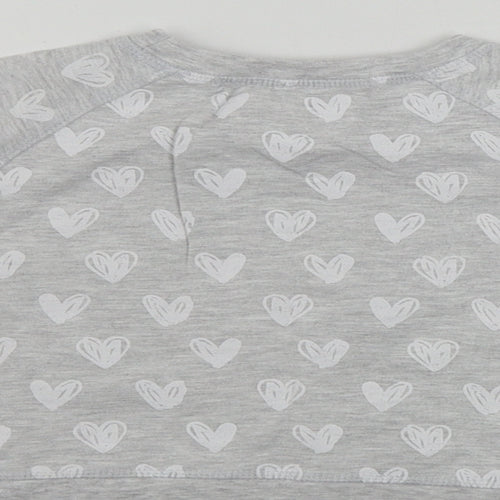 Young Dimension  Girls Grey Polka Dot  Pullover Jumper Size 18-24 Months