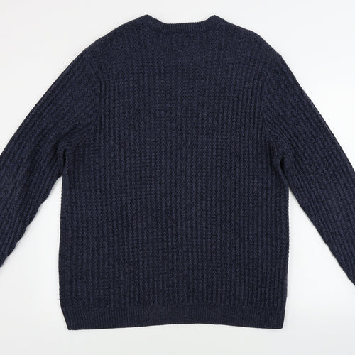 George  Mens Blue   Pullover Jumper Size XL