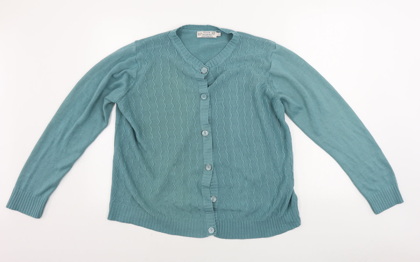 HONOUR MILLBURN     Womens Green   Cardigan Jumper Size XL