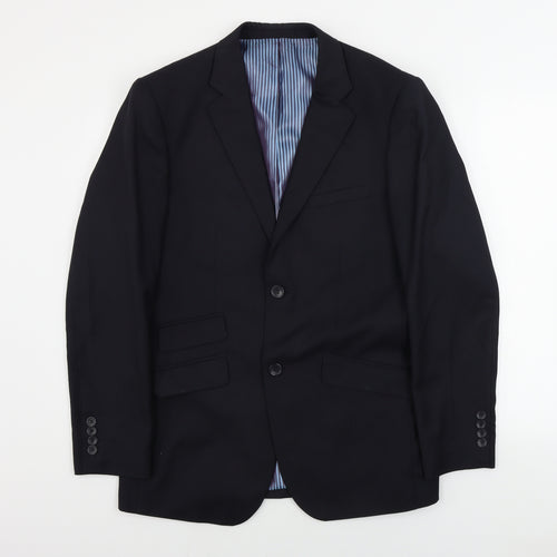 Woodbrie  Mens Black   Jacket Blazer Size 42