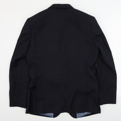 Woodbrie  Mens Black   Jacket Blazer Size 42