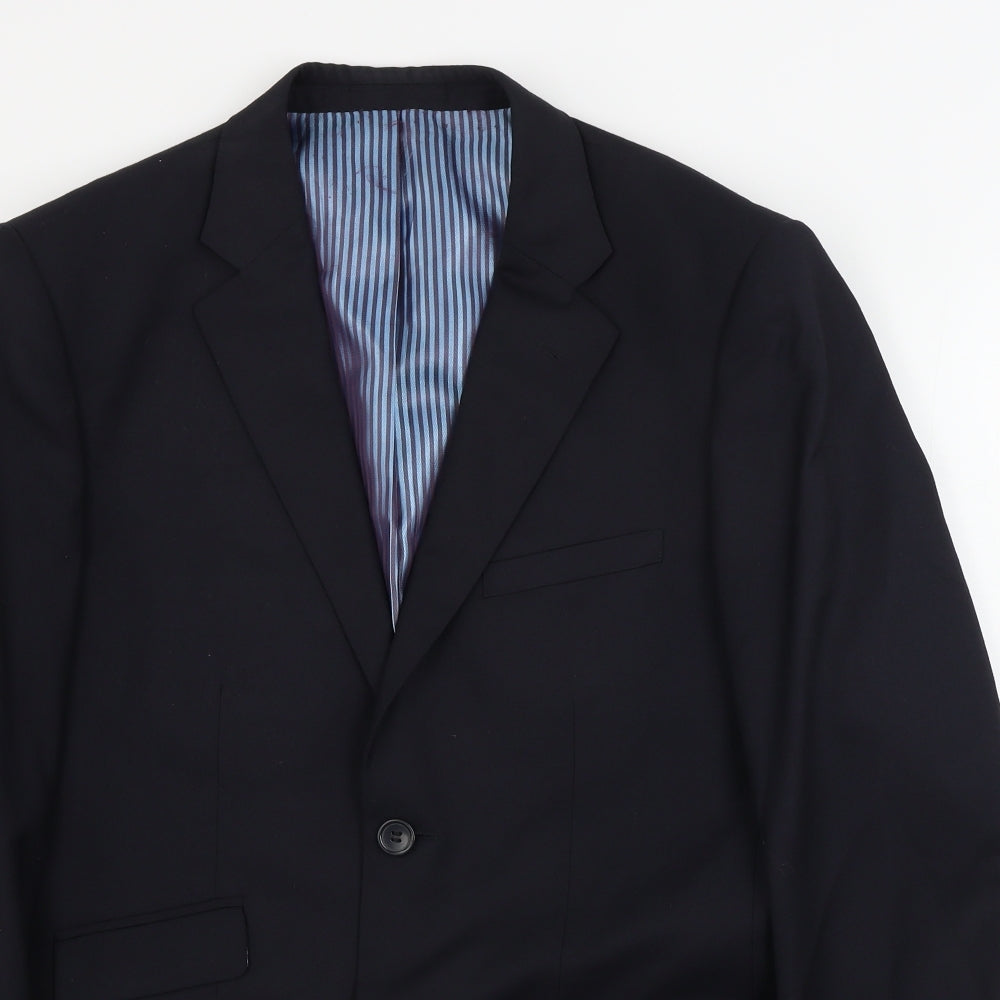 Woodbrie  Mens Black   Jacket Blazer Size 42