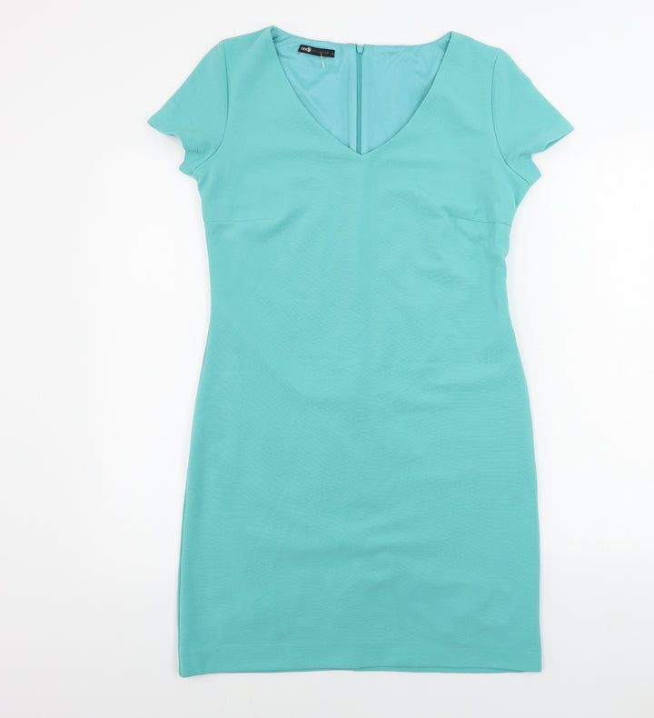 Oodie Womens Green Bodycon Size L