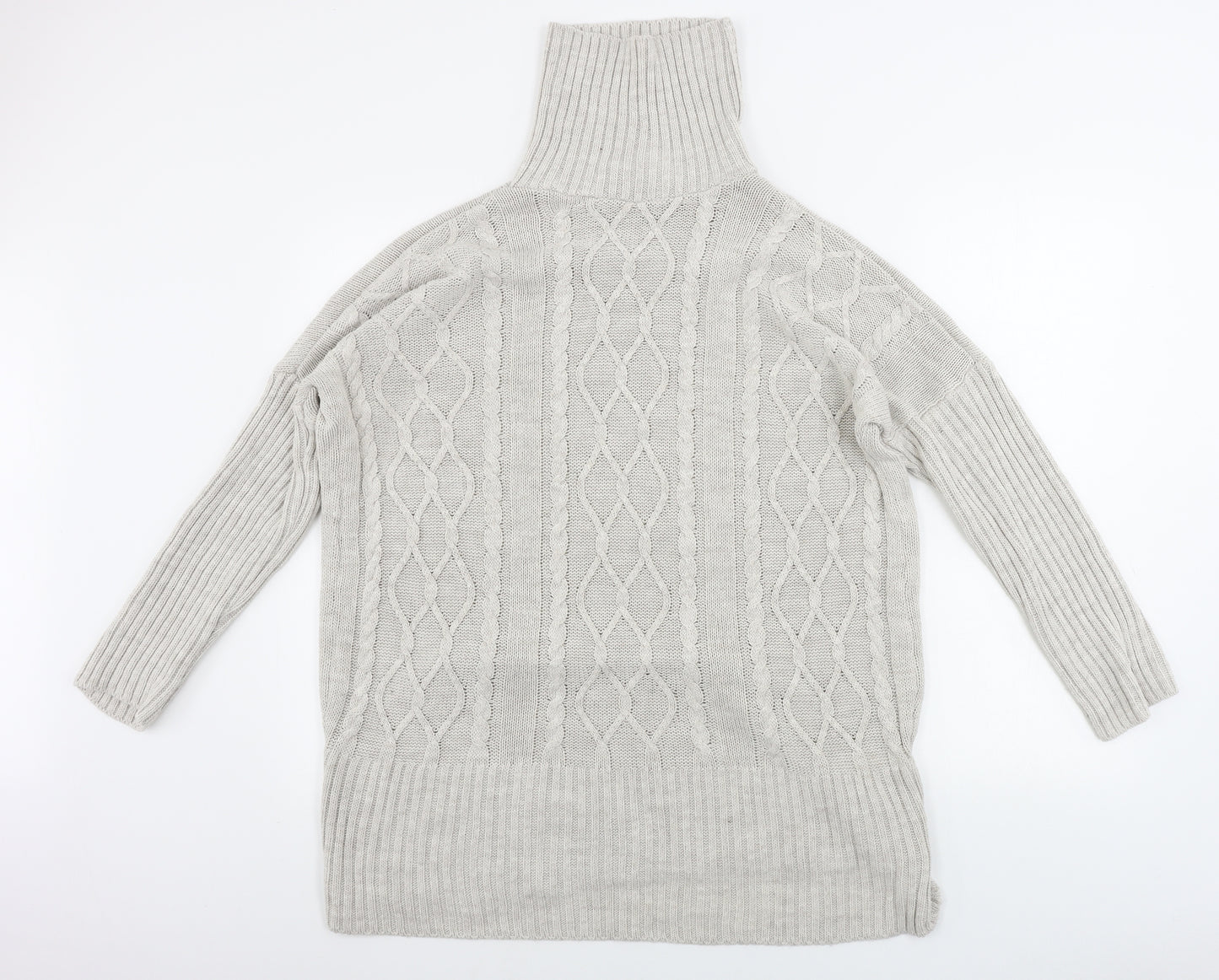 Quiz Womens Beige   Pullover Jumper Size M