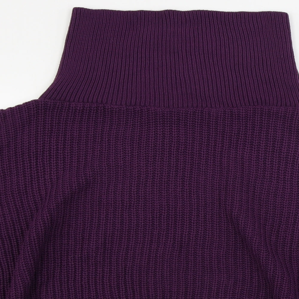 In the Style Womens Purple   Pullover Jumper Size 12